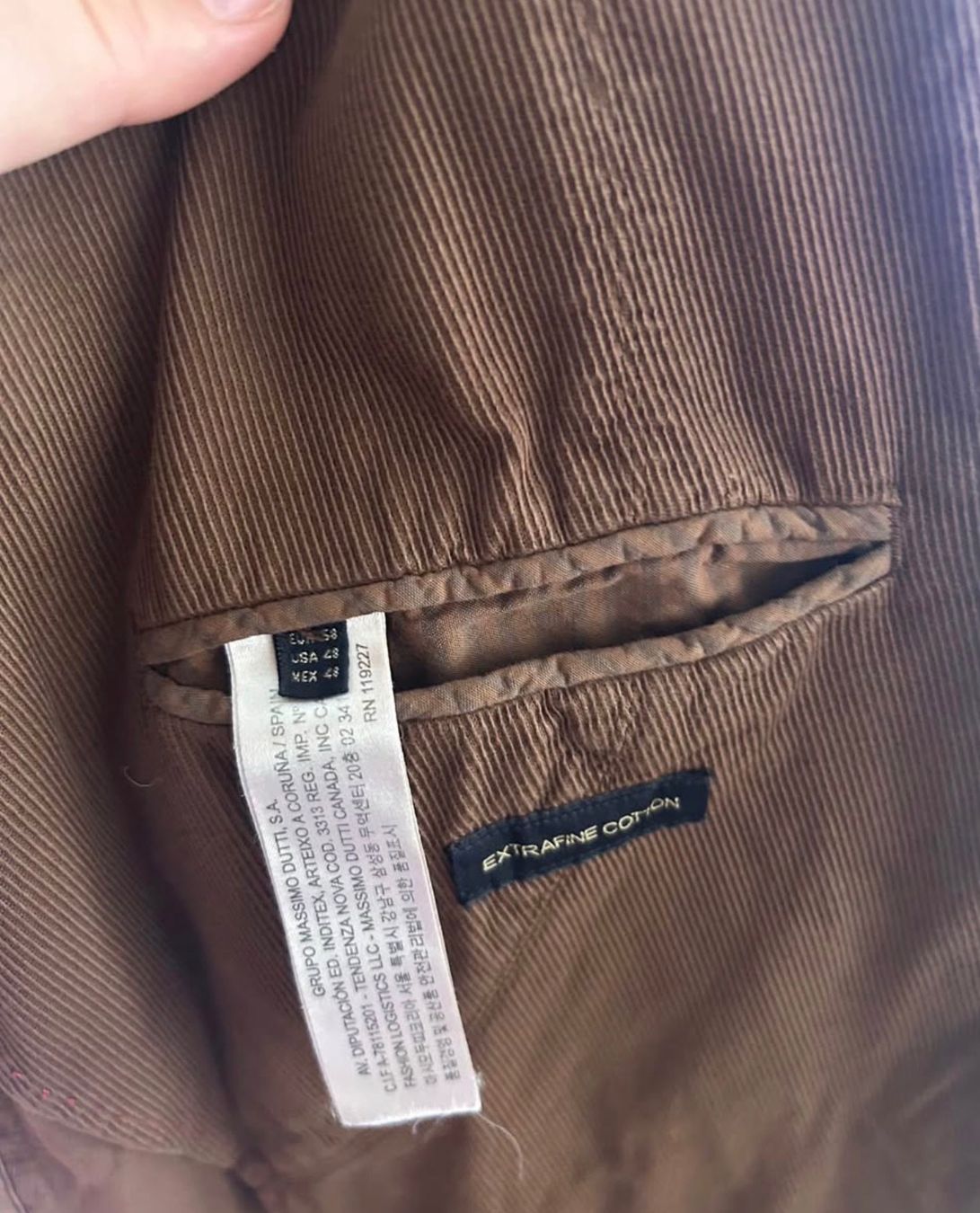 Massimo Dutti Jacken: Giacca unisex Massimo Dutti marrone taglia 48 cotone fine – Gebraucht aus Oberbuchsiten von xhe_l69l 2