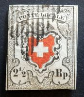 ZNr.14I 1.01, Type 31, Pf I + Abart, schw. Raute kreuzfrei