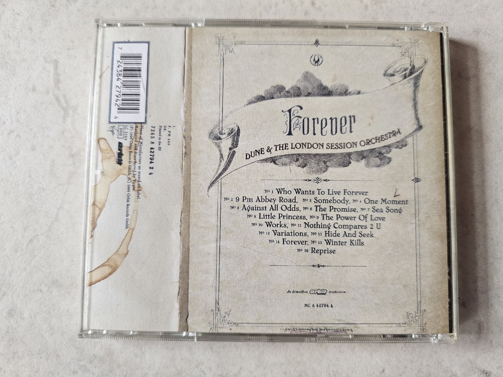 CD: Dune & The London Session Orchestra Forever – Usato da Schneisingen venduto da backstore24 1