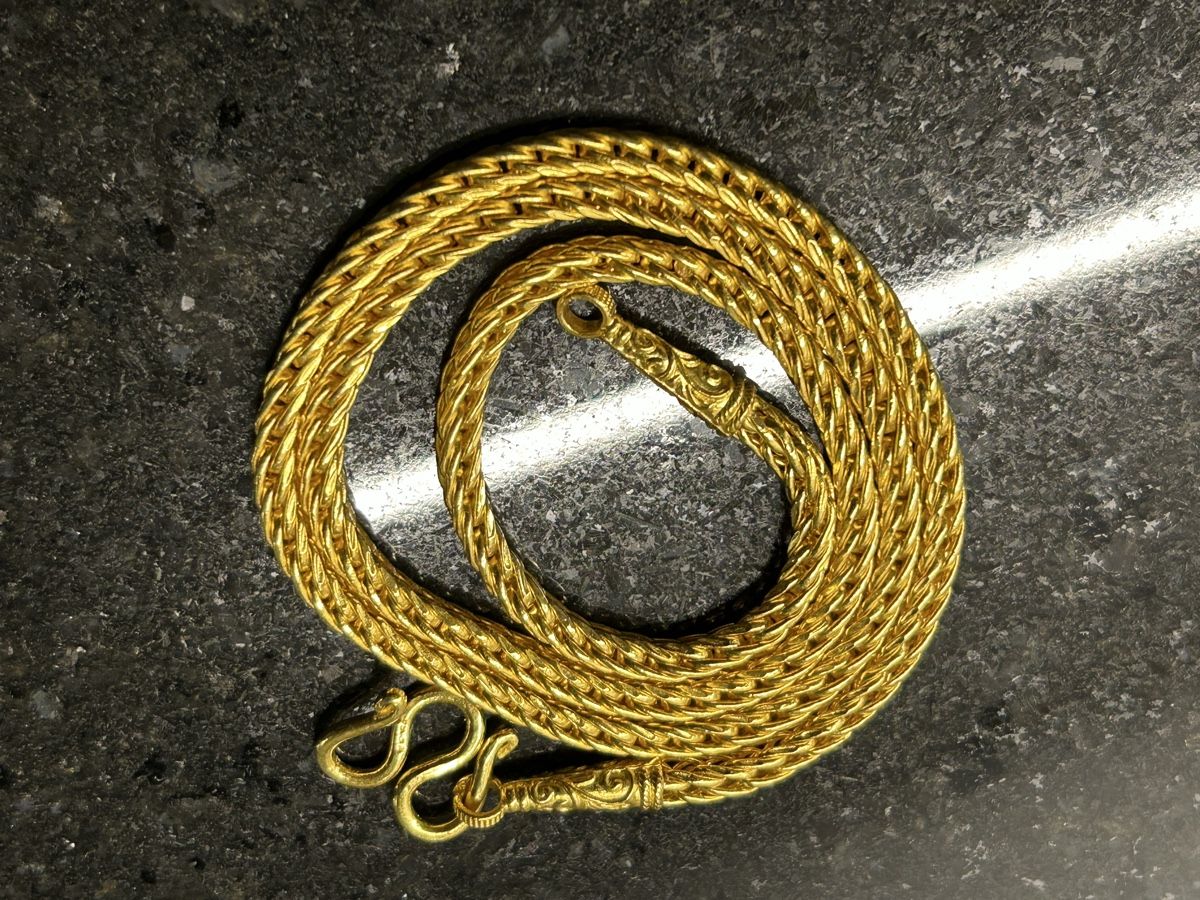 Catenine: Goldkette 23 Karat Neuwertig – Nuovo e nell'imballaggio originale da Bern venduto da wow_wow 2