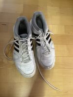 Adidas Tennisschuhe weiss schwarz Grösse 41.5 gebraucht