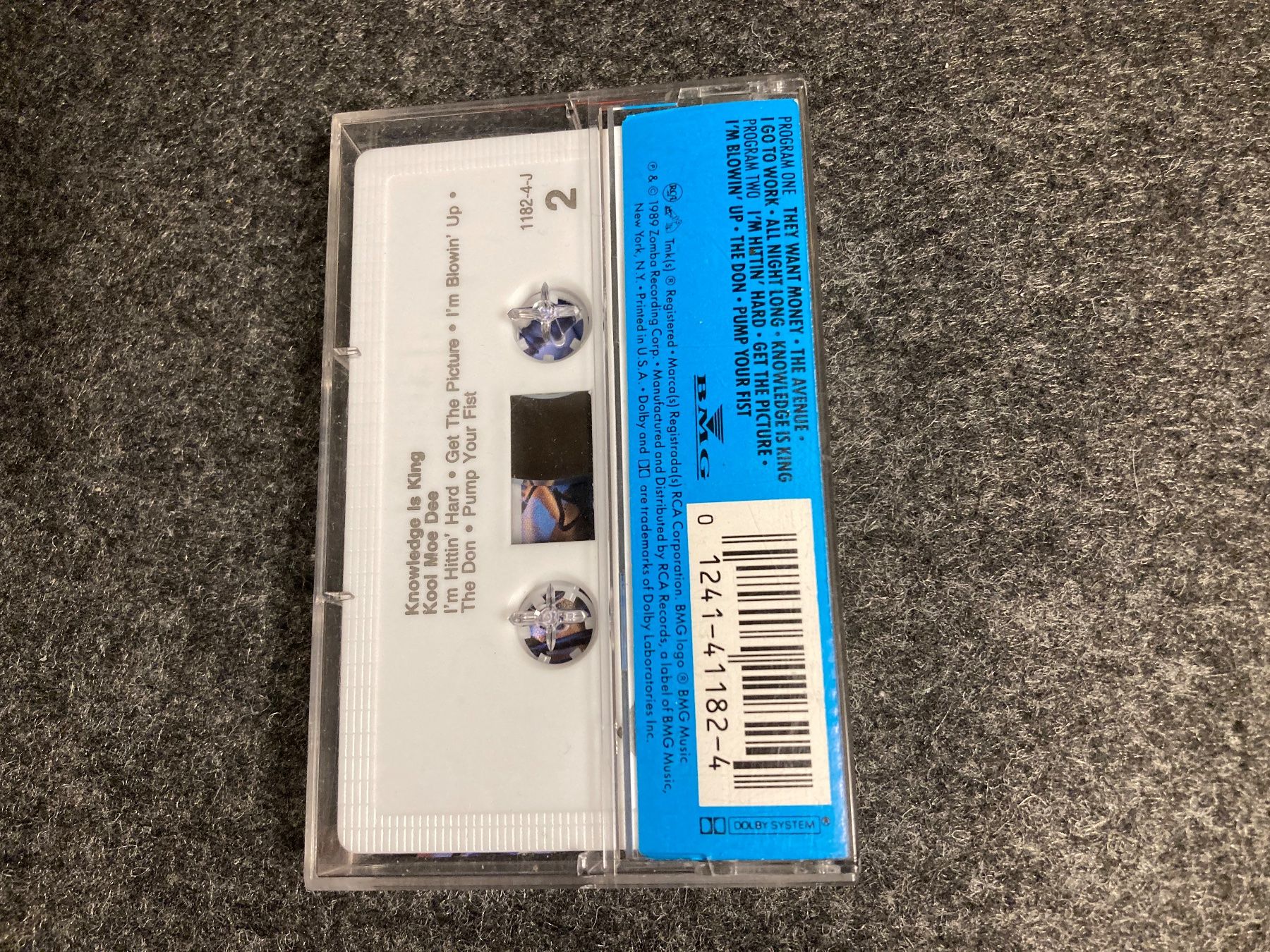 Musicassette: Kool Moe Dee - Knowledge Is King (MC) – Usato da Fribourg venduto da Karushi 2