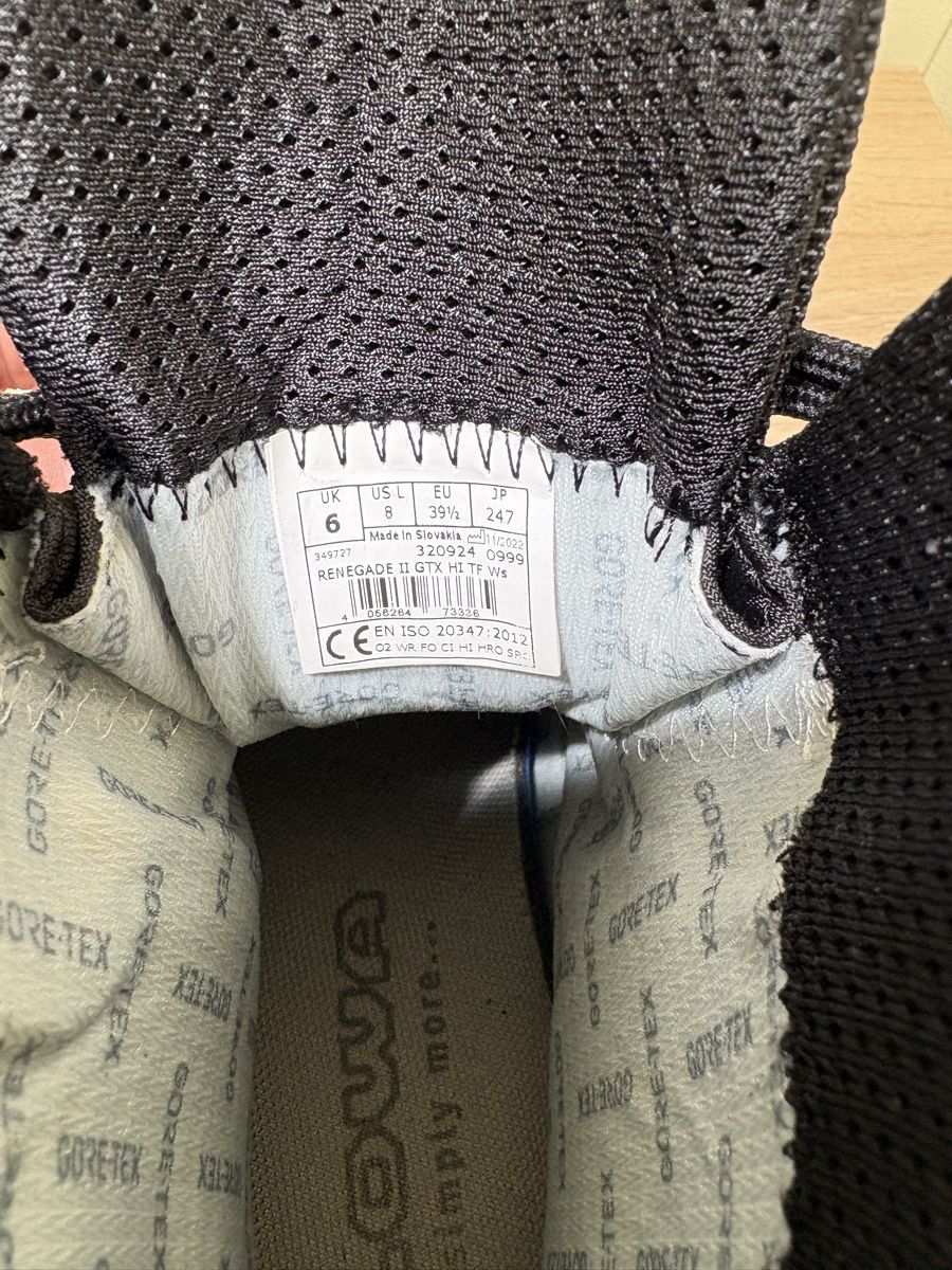 Lowa Scarpe da uomo: Lowa Renegade Wanderschuh – Nuovo (secondo la descrizione) da Meilen venduto da mogli_luna 2