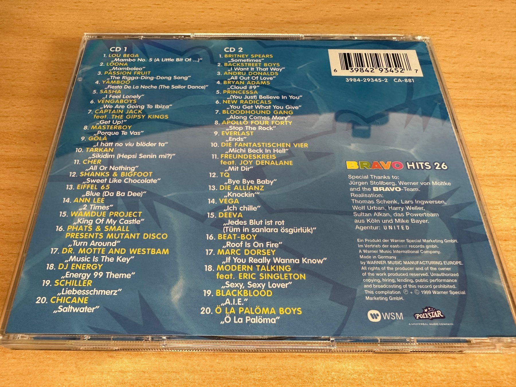 CD: Various – Bravo Hits 26 - 2 CD – Usato da Rikon im Tösstal venduto da Alpenmutz 1