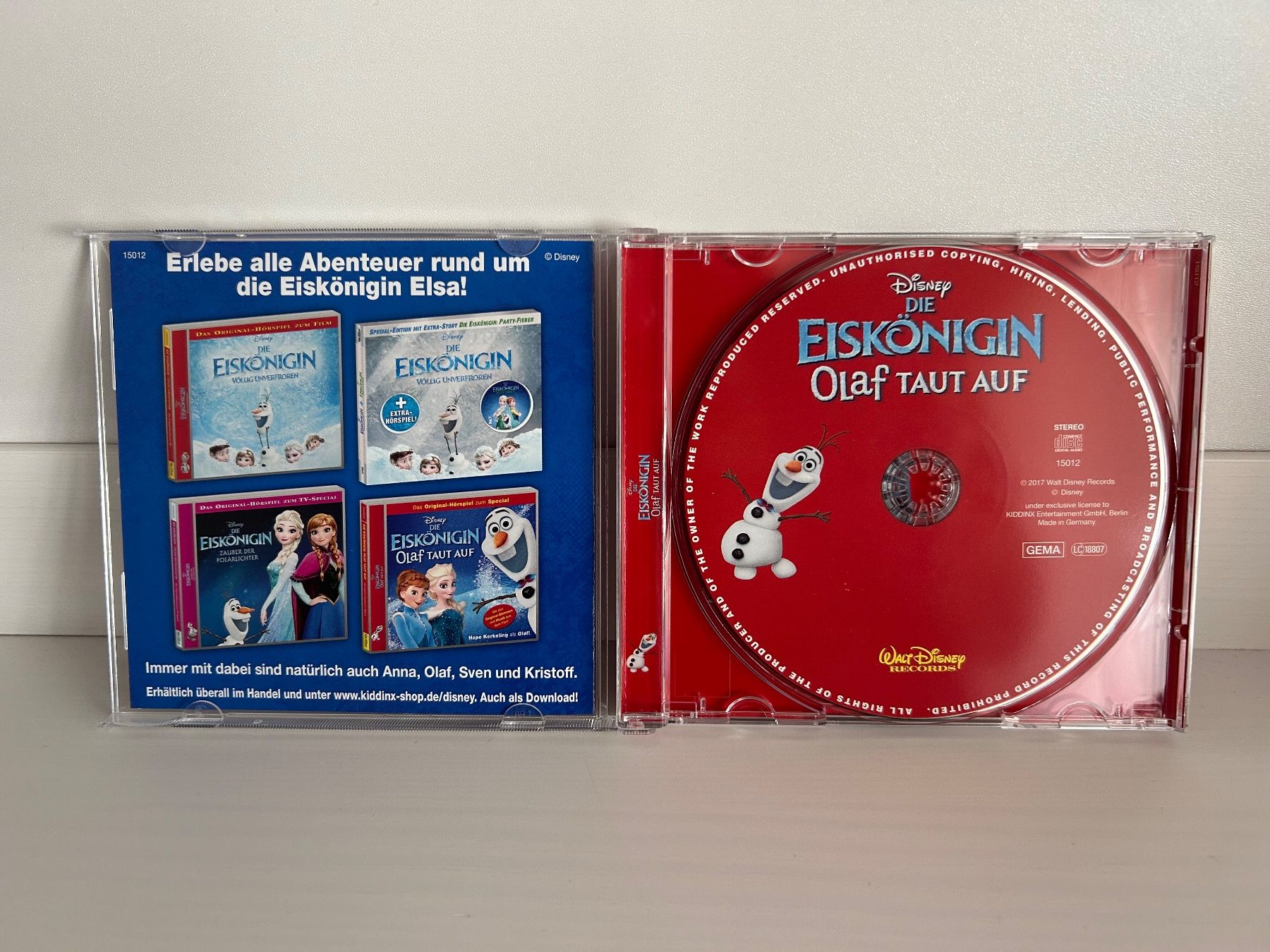 Audiolibri: Die Eiskönigin Olaf taut auf – Usato da Naters venduto da Gemschhtte 1