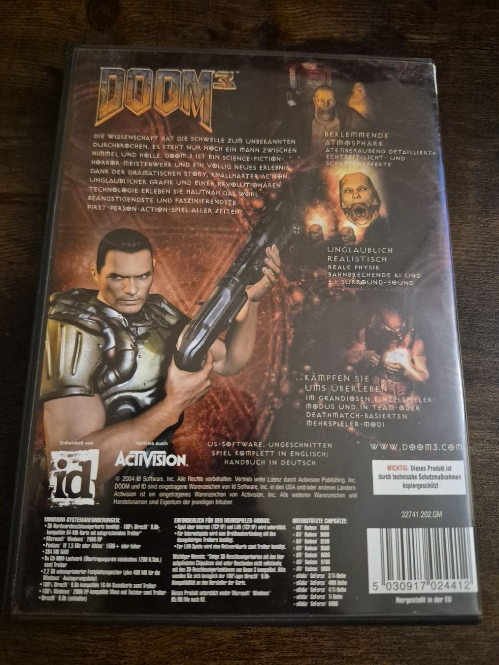 Spiele: Doom 3 Pc Version Deutsch 1 A Zustand. – Neu (gemäss Beschreibung) aus Dielsdorf von BARDARRU 1