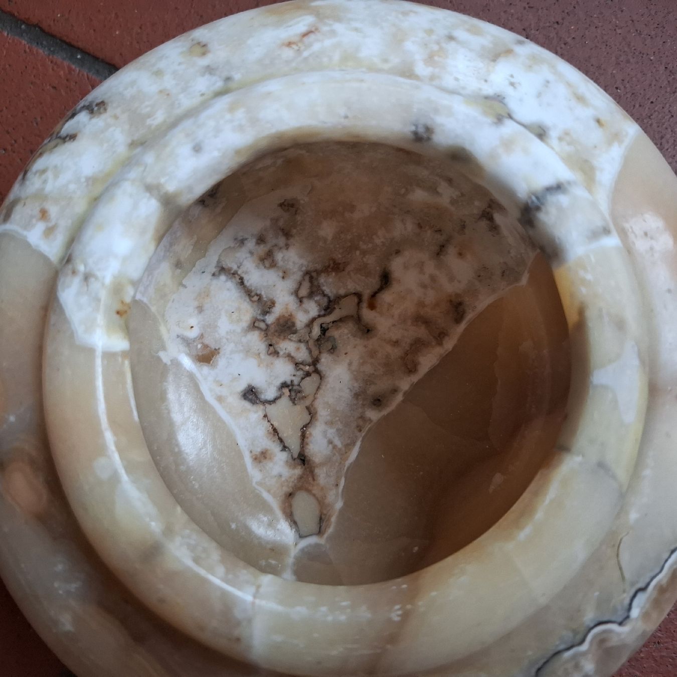 Altro in Decorazioni & Accessori: Schmuckdose  Alabaster Vintage Dose Dose mit Deckel Stei – Usato da Bedigliora venduto da Dolcezza0 4