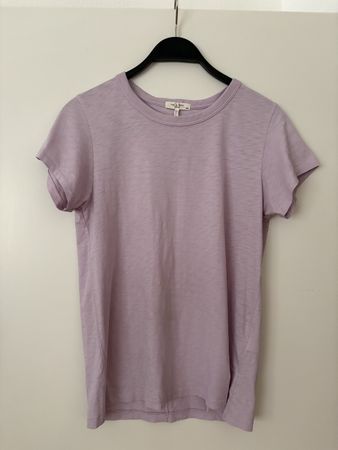 Rag & Bone The Slub Tee Shirt lila Gr M