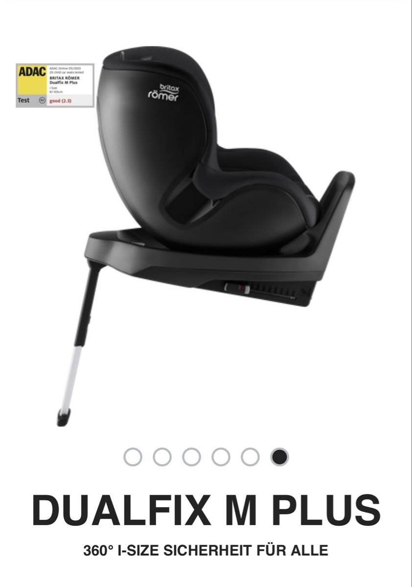 Britax Römer Seggiolini per auto: Britax Römer Dualfix M Plus Kindersitz  – Usato da Zürich venduto da KrisZH 1