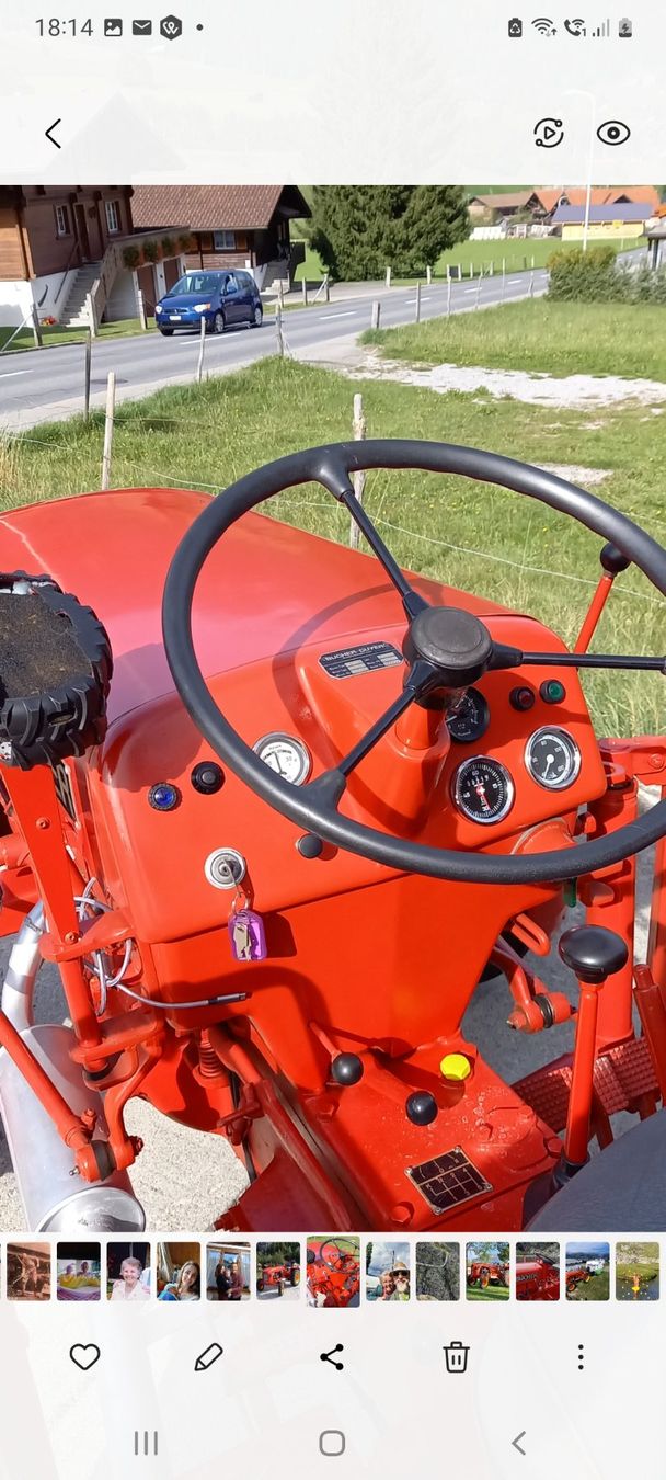 Bucher Trattori: Bucher Traktor B 1500 Oldtimer – Usato da Blankenburg venduto da radio12 2