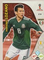 FIFA WORLD CUP RUSSIA 2018 Adrenalyn XL 232 LOZANO MEXICO