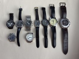 Lot de 9 montres