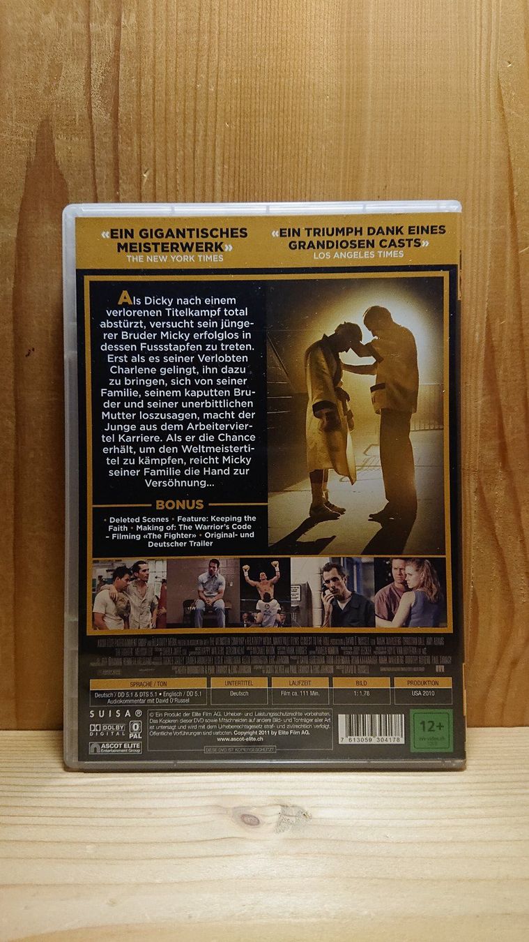 Tutti i DVDs: THE FIGHTER DVD mit Mark Wahlberg – Usato da Wilderswil venduto da Exebub 1