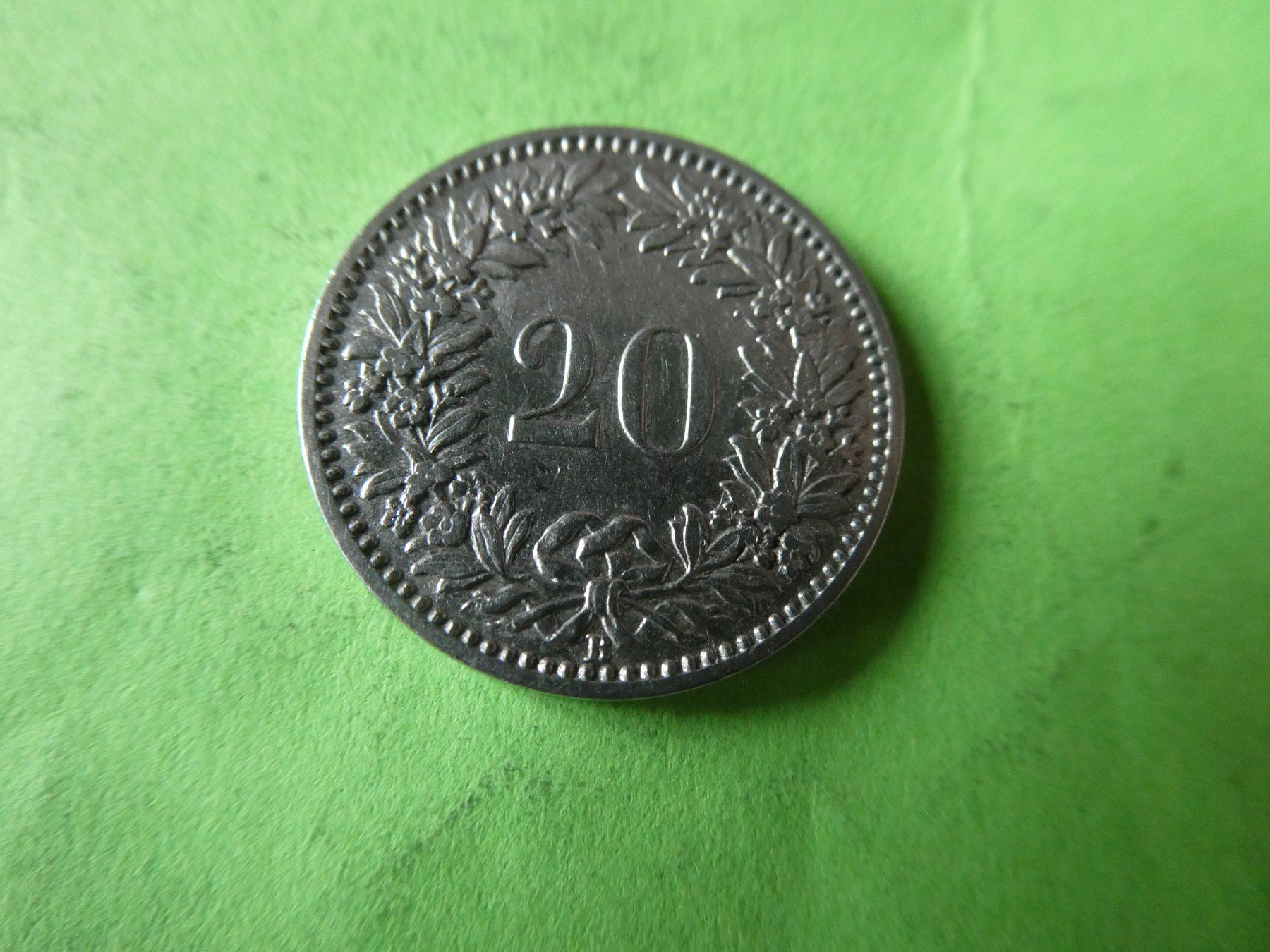 Tutti le monete: Schweiz 1899,  20 Rappen – Usato da Hinterforst venduto da Rohusri 1