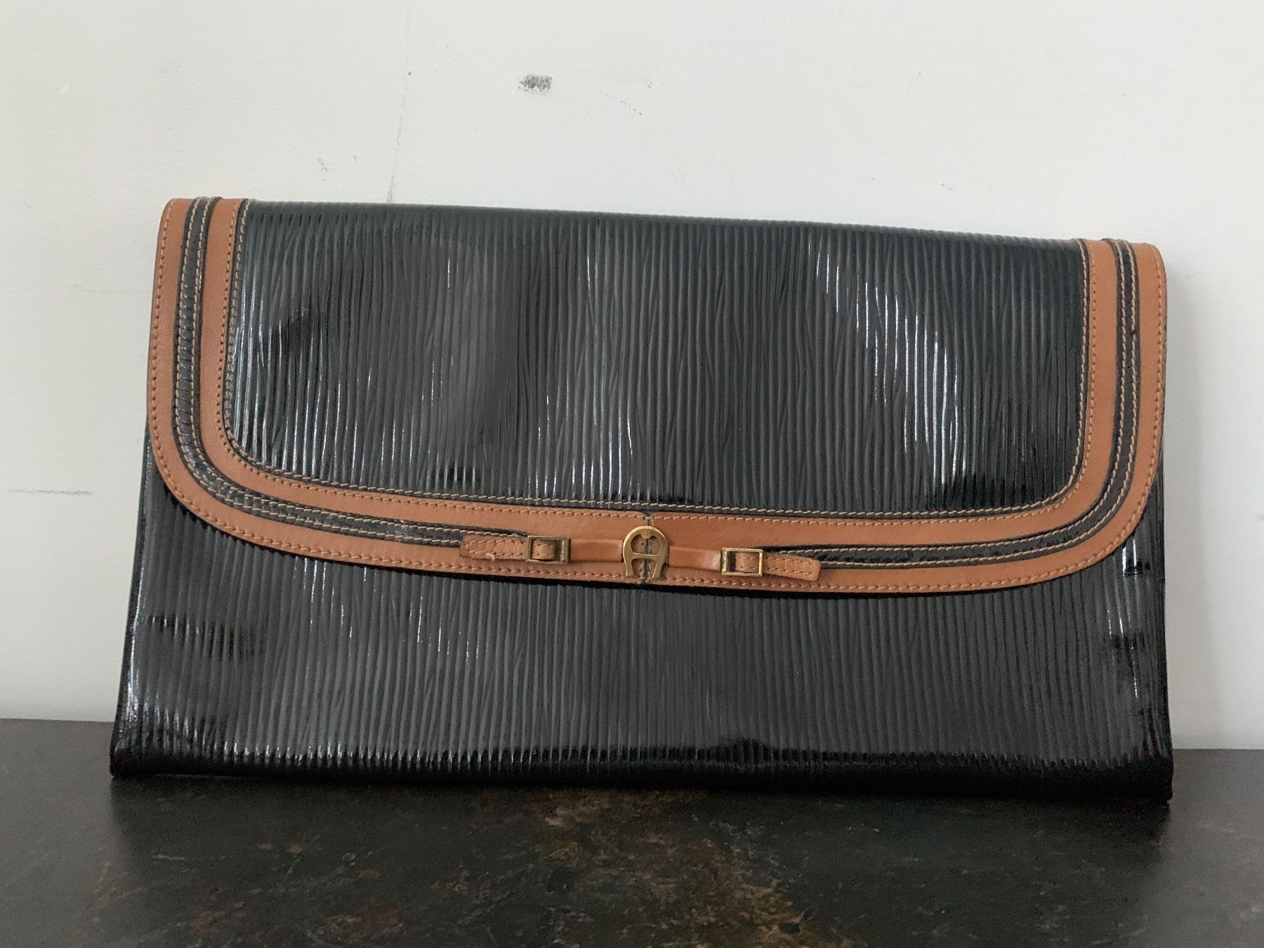 Aigner Borse da donna: Etienne Aigner Vintage Clutch – Usato da Wabern venduto da La-Vitrine 3