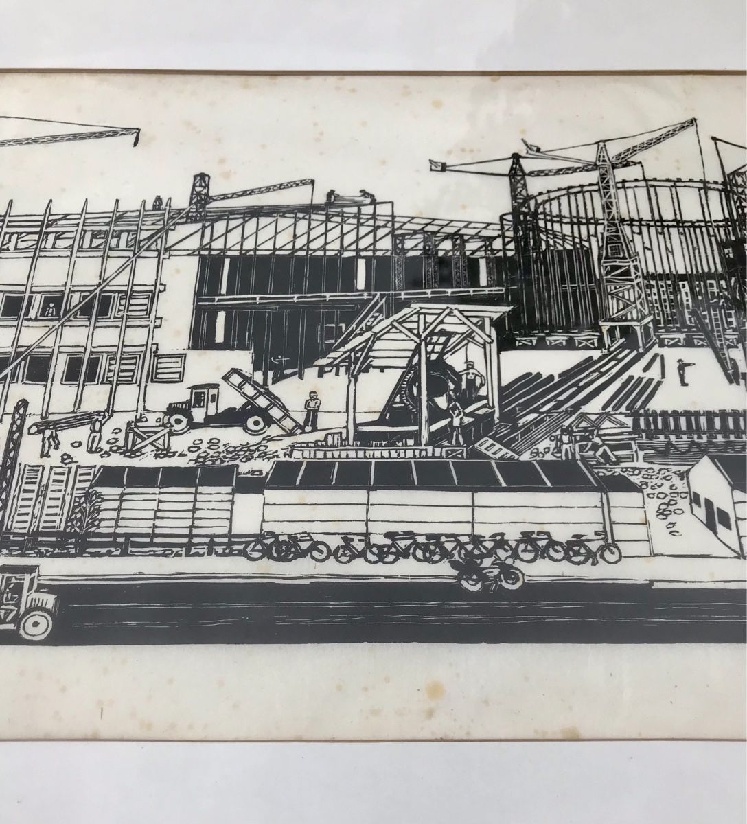Grafiken & Lithographien: Rudolph Maeglin Mustermesse 1953 – Gebraucht aus Montreux von Barber_Swiss_Vintage 5