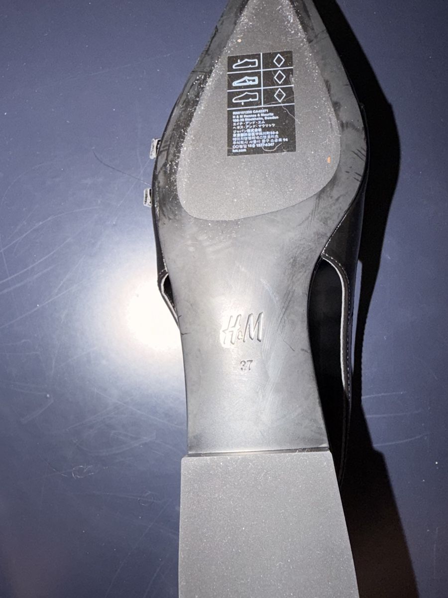 H&M Damenschuhe: H&M Schuhe schwarz (Gr 37) – Neu (gemäss Beschreibung) aus Birmensdorf ZH von cin_2h8d 6