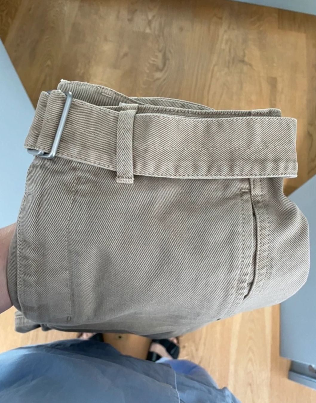 Jeans: Lemaire Twisted belted cotton twill pants – Usato da basel venduto da ann_fly9 3