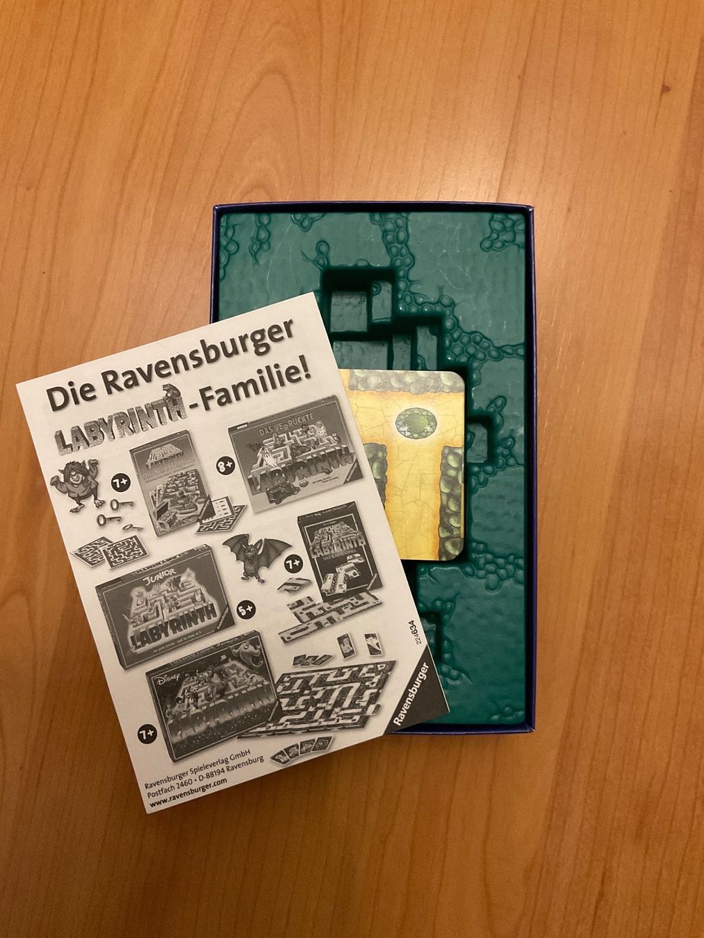 Ravensburger Spiele: Labyrinth Das Kartenspiel (Ravensburger) – Neu (gemäss Beschreibung) aus Buchs ZH von iva_xjf9 1