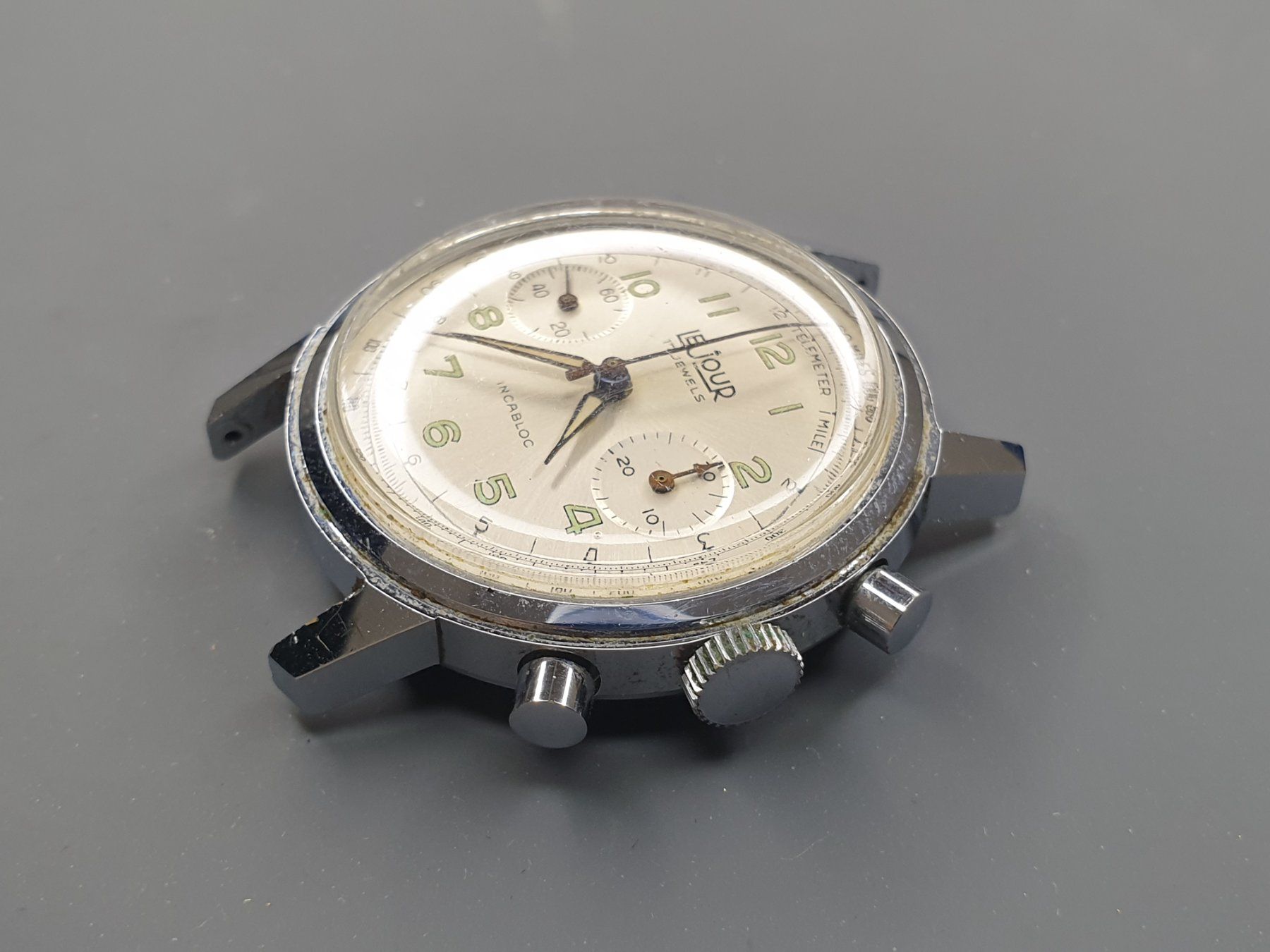 Montres: Le Jour - 37mm – Défectueux à Neyruz FR par Flyback 2