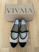 Vivaia ballerine noire et beige 