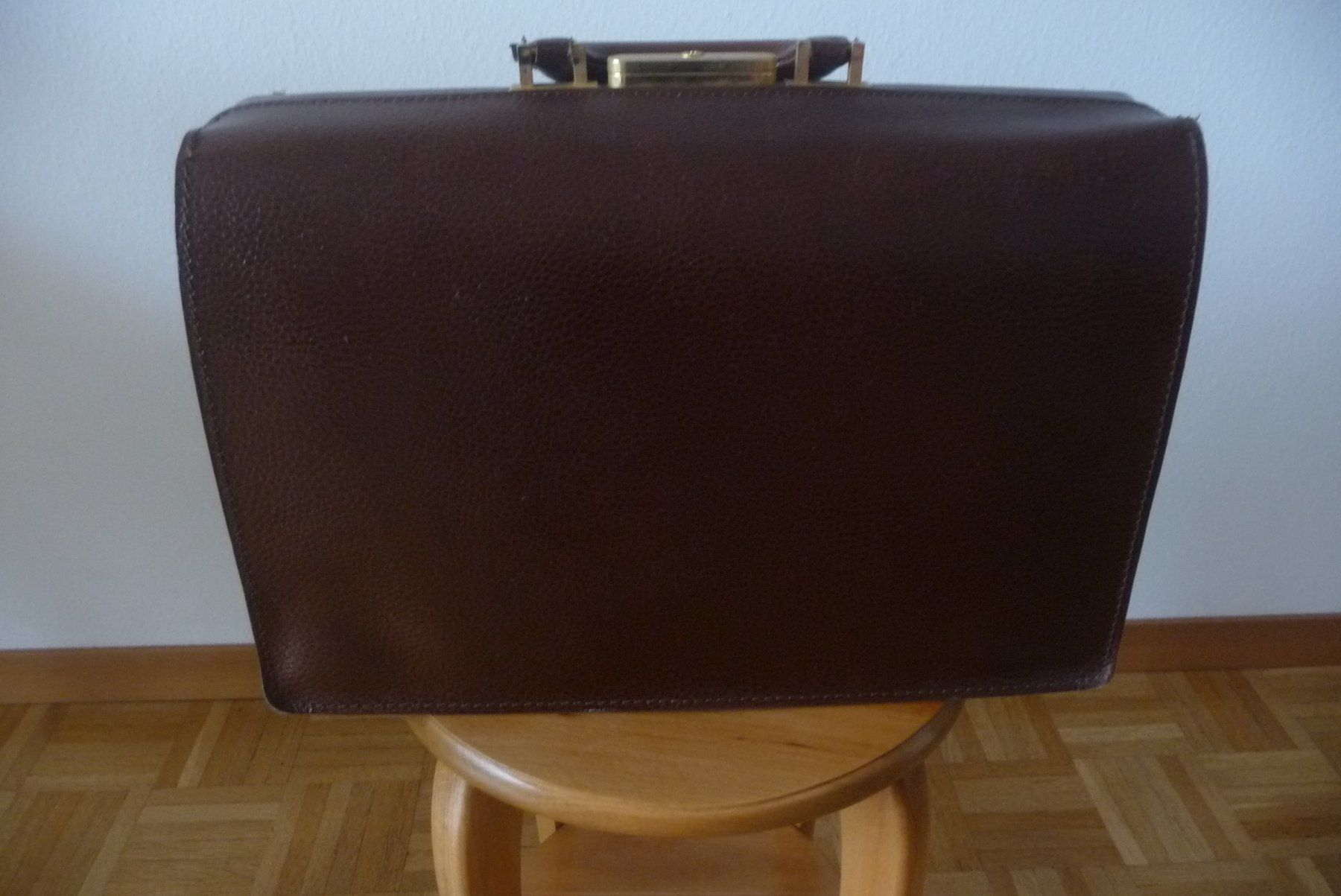 Borse: Alte De Boissy Tasche, Vintage braun – Usato da Zürich venduto da Edje 2