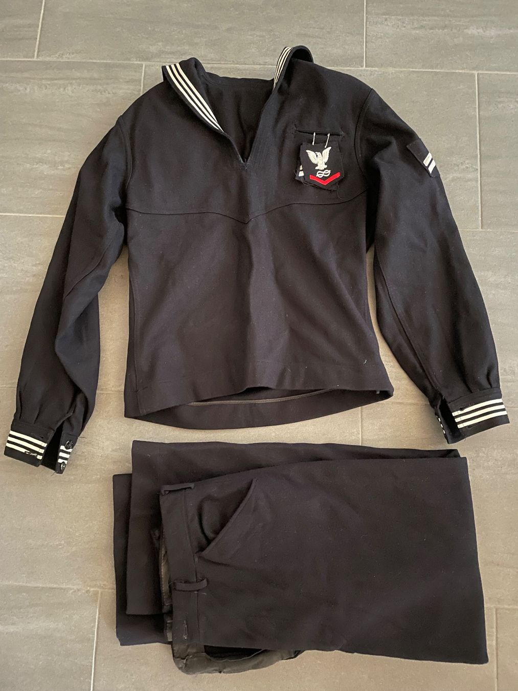 US Army Uniformi: Uniforme original de l’us navy – Usato da Oberbütschel venduto da Woodie2005