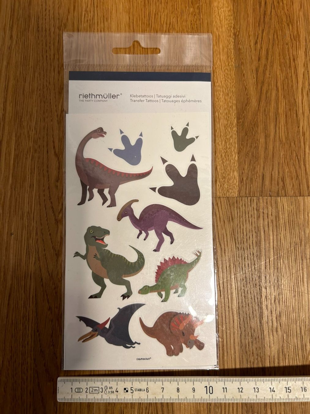 Aufkleber: Kinder Kleber (Thema Dinosaurier) – Neu und originalverpackt aus Küsnacht ZH von filo_fila8700