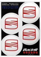 Seat Naben Sticker 48mm 4er Set (Art. 770)