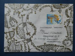 Original Helmut Steinbach Kunstkuvert, wertvoll