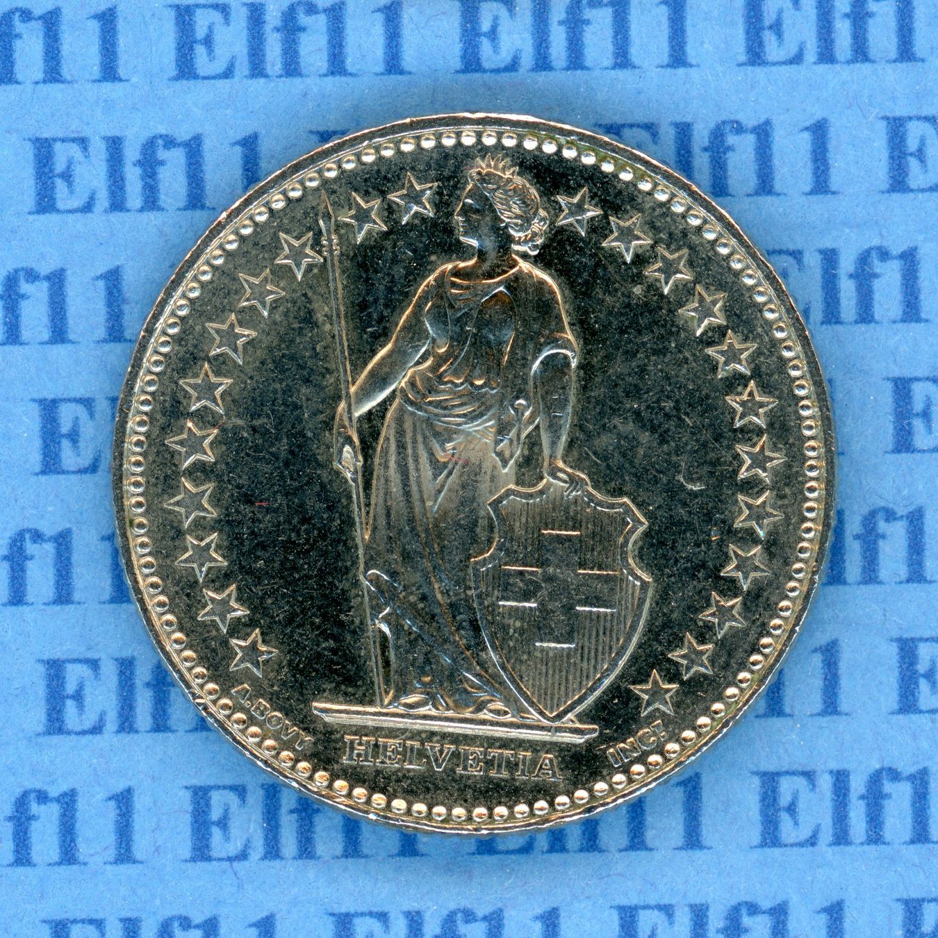 Tutti le monete: CHF___2.00 2014 vz 2 Franken – Usato da Widnau venduto da Elf11 1