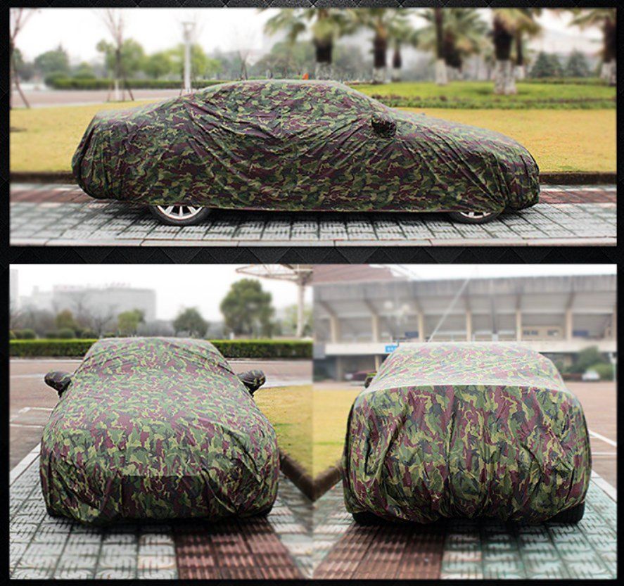 Coperture: Housse de Protection M Camouflage pour Voiture polyester – Nuovo e nell'imballaggio originale da Morges venduto da Carskin 4