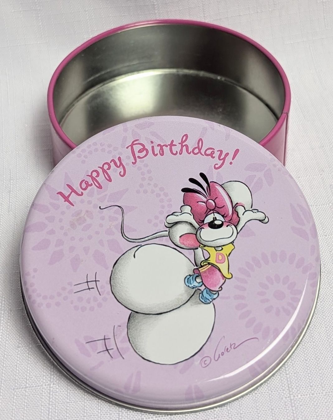 Altro in Decorazioni & Accessori: Vintage Diddl Blech Dose - Diddlina -  Happy Birthday – Usato da Wängi venduto da ABIZONE-86