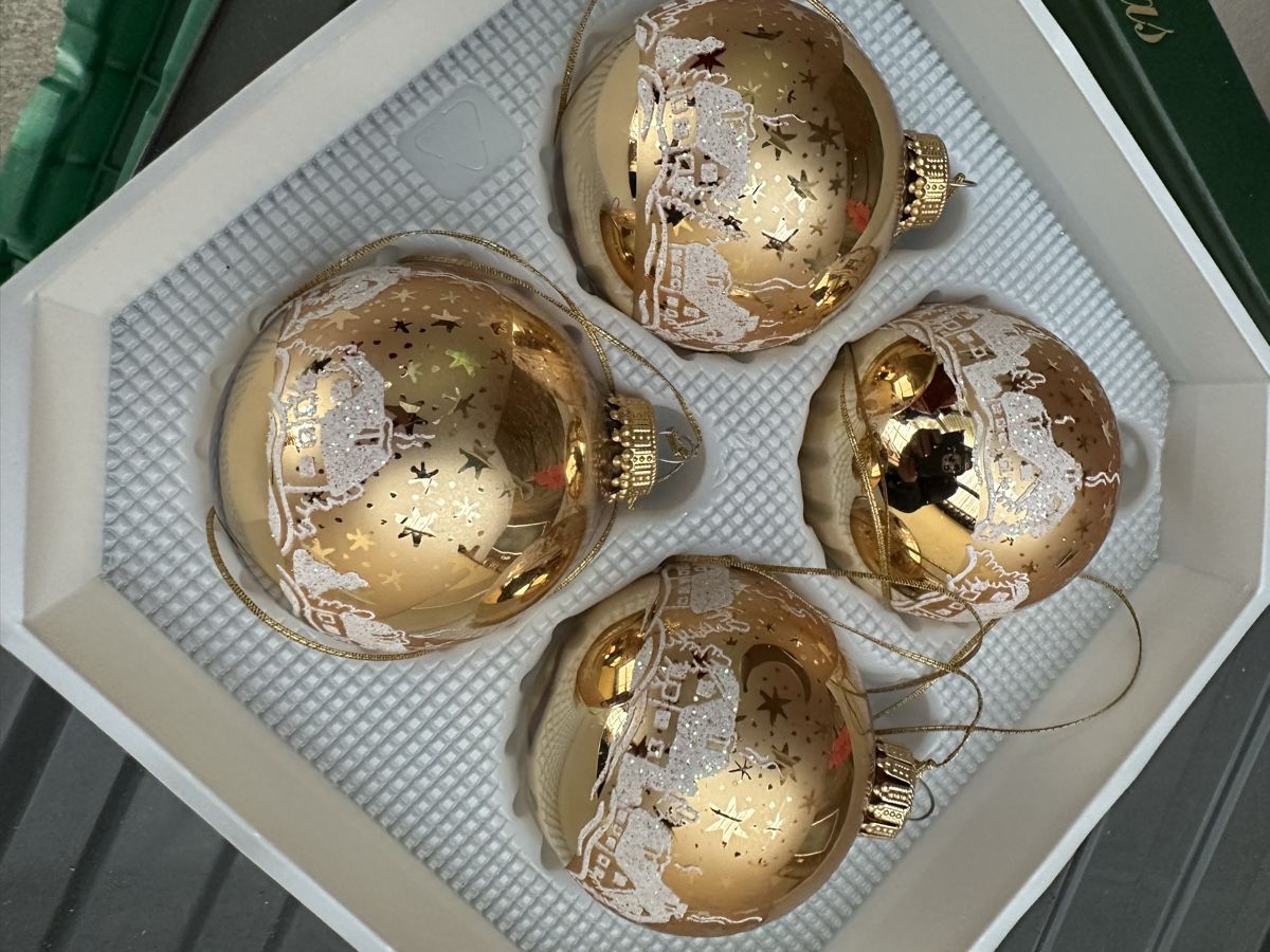 Alle Dekorationen: Goldene Glaskugeln – Gebraucht aus Oberentfelden von vilibrand 1