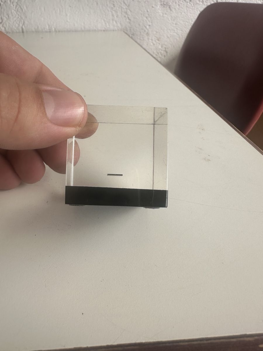 Hewlett Packard Componenti elettronici: HP 32-Bit CPU Acrylblock 1983 Sammlerstück – Usato da Zetzwil venduto da ZB05 2