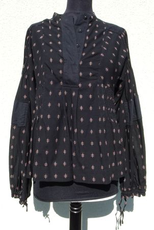 Closed Tunika Bluse schwarz Gr.S 38 weit