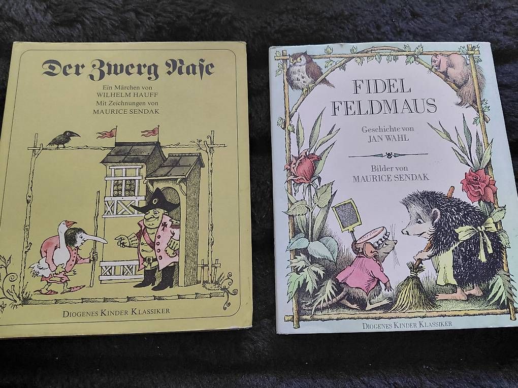 Libri: 2 Kinderbücher illustriert v. Maurice Sendak – Usato da Zollikerberg venduto da Inhal