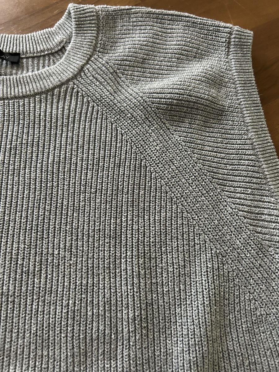 Gerry Weber Pullover & Sweatshirts: Gerry Weber Strickweste Pullunder Grau Rippenstrick Gr. 38 – Gebraucht aus Balsthal von LaLiLu77 2