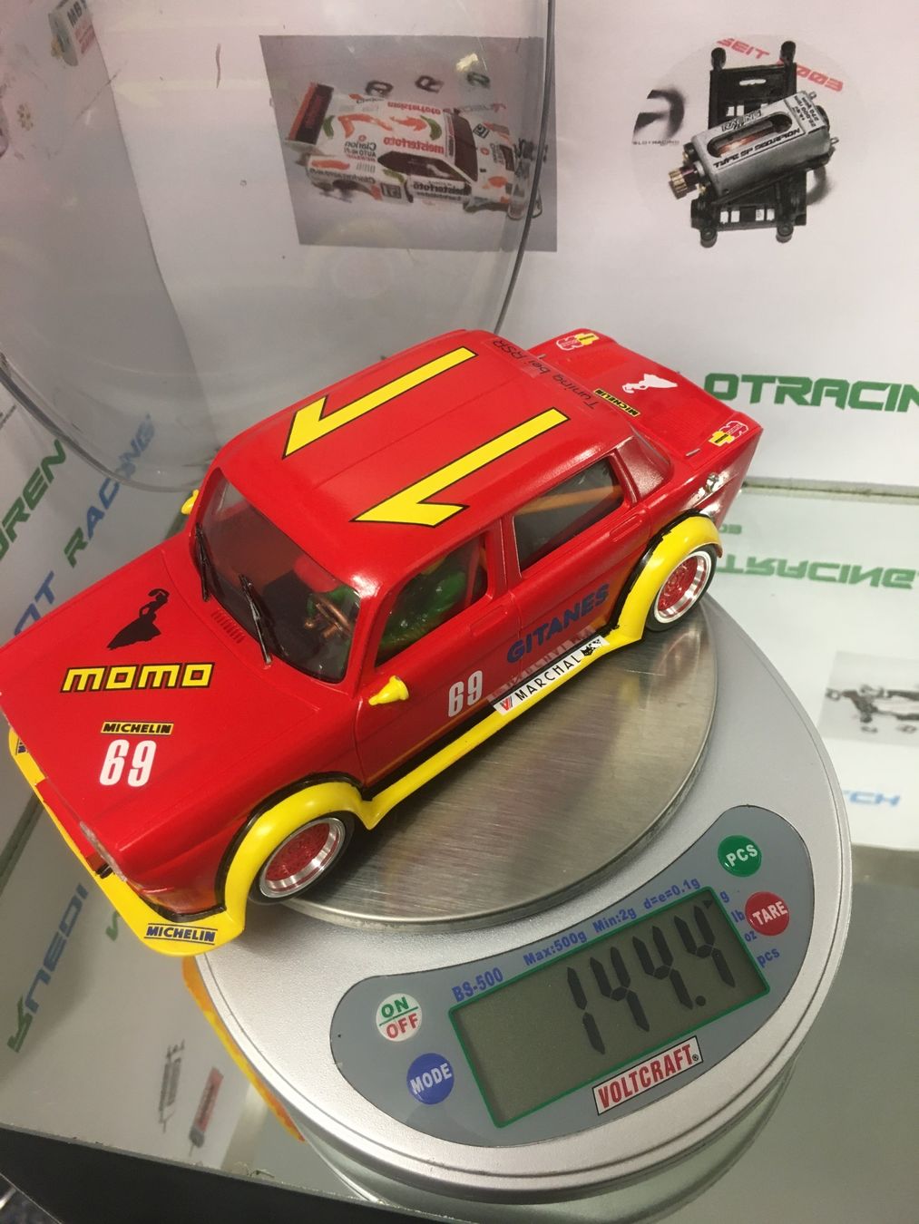 Rennbahnen: BRM Simca 1000 1:24 Rennslotcar – Gebraucht aus Rümlang von Niro69 8