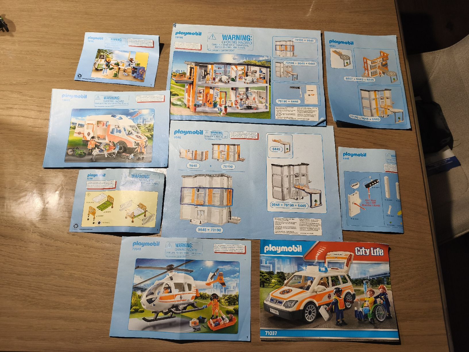 Playmobil Jouets: Playmobile 70190 Grosses Krankenhsus – D'occasion à Kernenried par moguai82 2