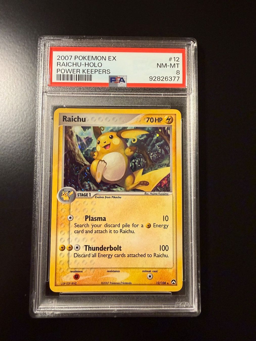 Pokémon Carte collezionabili: PSA 8 RAICHU-HOLO POWER KEEPERS #12 – Usato da Zürich venduto da pokemon_cards 2