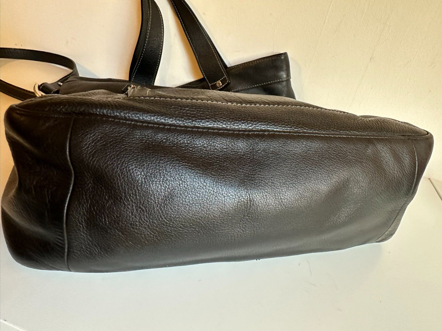 Longchamp Taschen für Damen: Sac cabas modulable LONGCHAMP cuir grainé noir – Gebraucht aus Bernex von euma1976 2