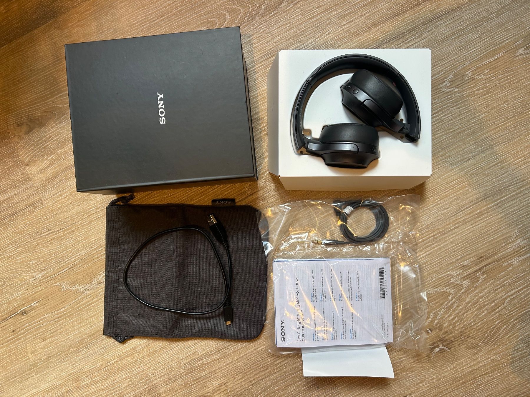 Sony Cuffie: Sony Kopfhörer WH-H800, Wireless, grau – Nuovo e nell'imballaggio originale da Mörschwil venduto da M123321 4