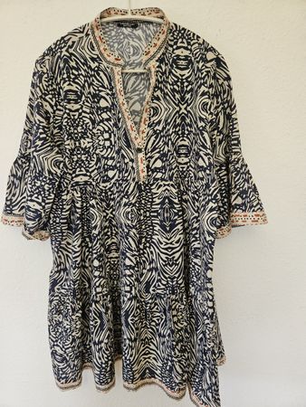 Sommer Boho Tunika Kleid von Pittarello, gr. ca 38,