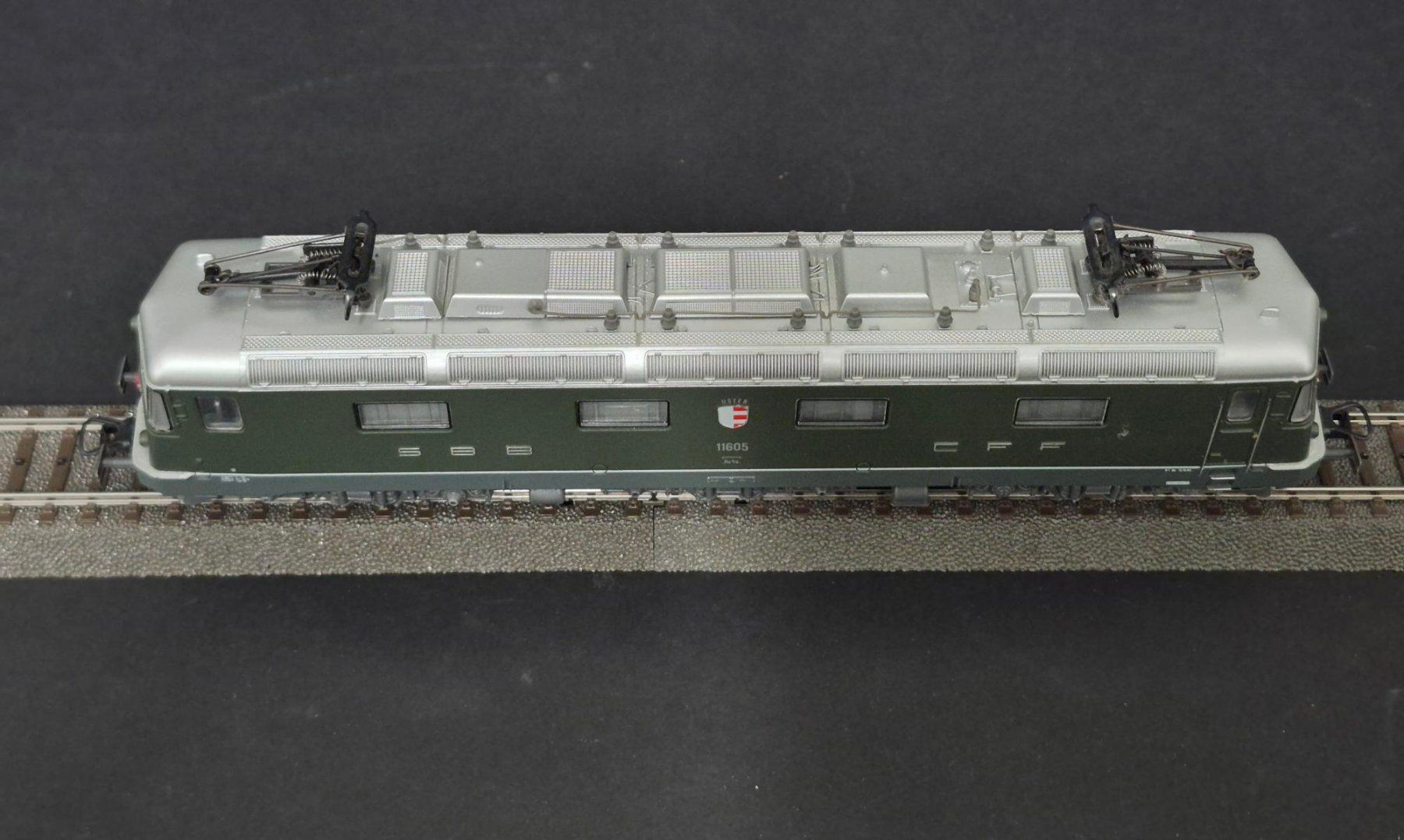 Lima Modellini di ferrovie: LIMA SBB Re 6/6 11605 "Uster" WS Analog – Usato da Dietlikon venduto da sparrow10 4