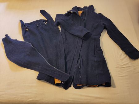 MAMALILA Wollmantel, Tragejacke und Umstandsjacke, Grösse S