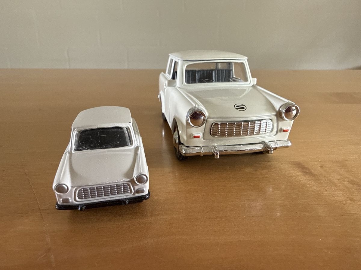 Modellini d'auto: 2x Trabant 601 Oldtimer Modellauto DDR  – Usato da Hünenberg See venduto da Cheetah4 1