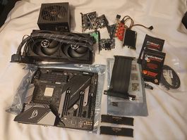 Bundle AMD 5800X3D, 2x32GB RAM 3600/18, Asus X570, AIO ...