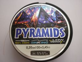 Balsax Pyramids Angelschnur 0.20mm - Neuwertig! Top!