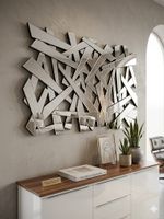 Wandspiegel Design Spiegel 140 x 100 Kare Design Coccio